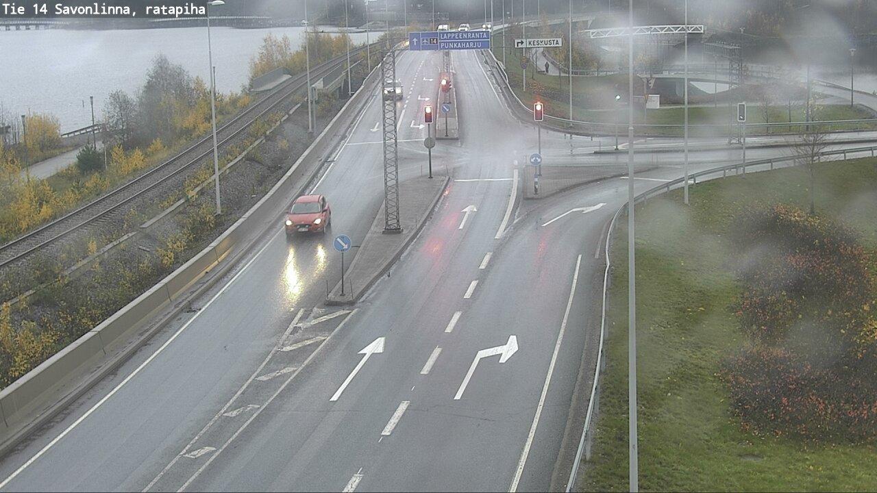 Kelikamerat Kuva Tie 14 Savonlinna, Ratapiha, Savonlinna, Etelä-Savo