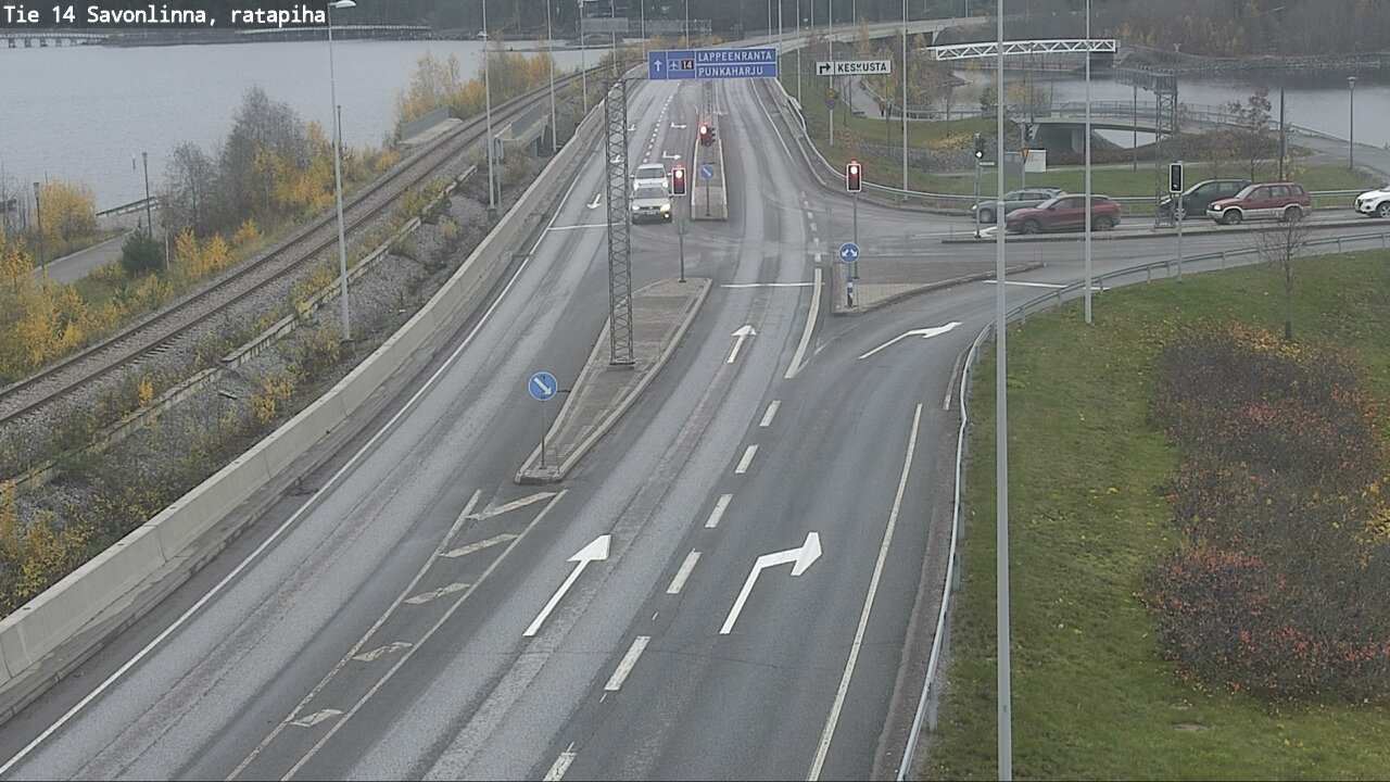 Kelikamerat Kuva Tie 14 Savonlinna, Ratapiha, Savonlinna, Etelä-Savo