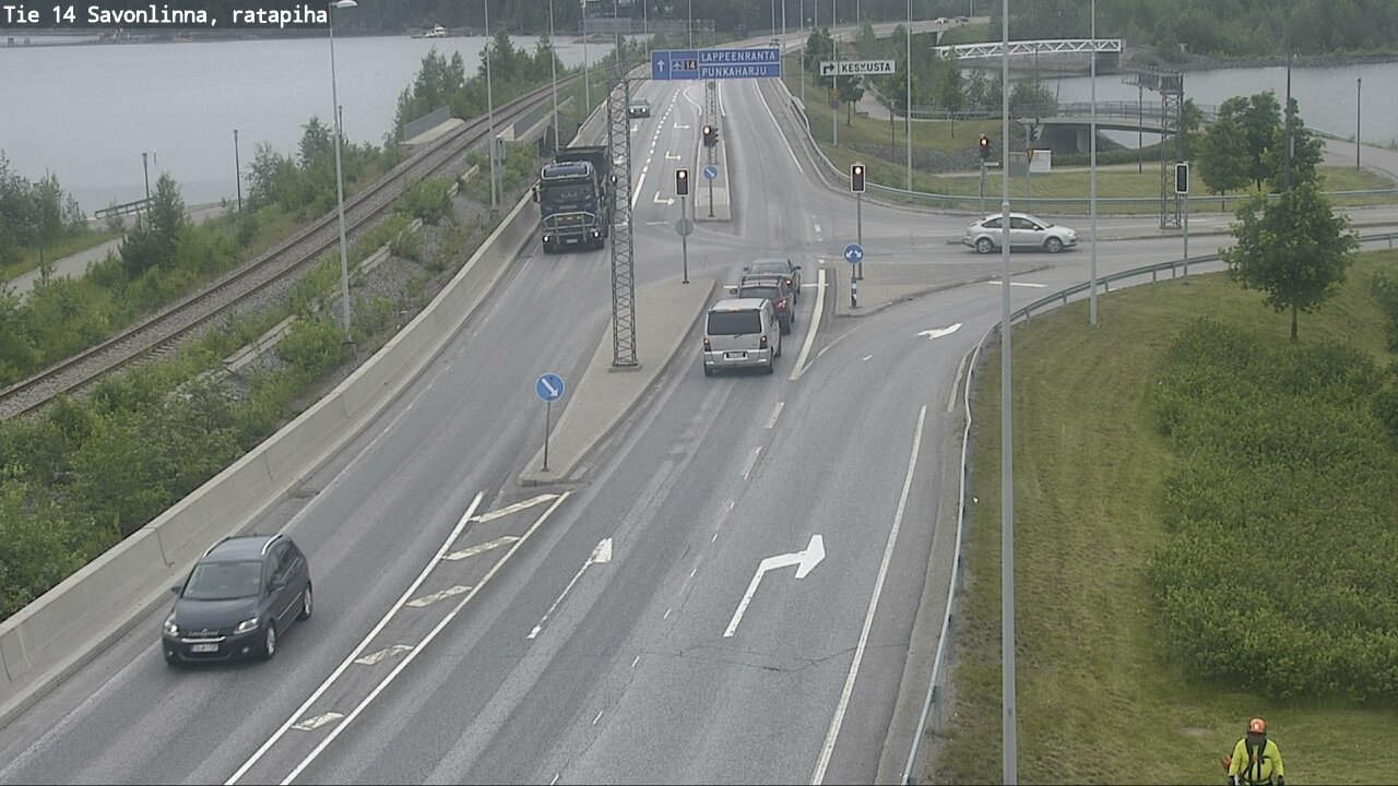 Kelikamerat Kuva Tie 14 Savonlinna, Ratapiha, Savonlinna, Etelä-Savo