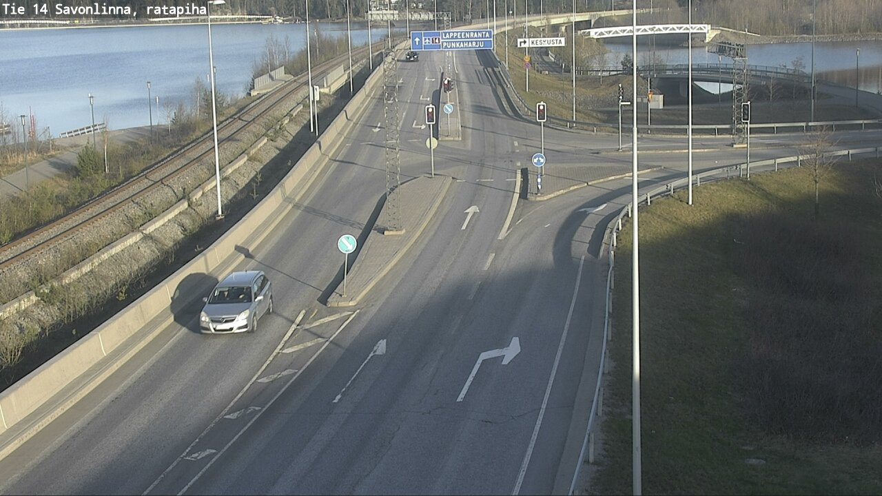 Kelikamerat Kuva Tie 14 Savonlinna, Ratapiha, Savonlinna, Etelä-Savo