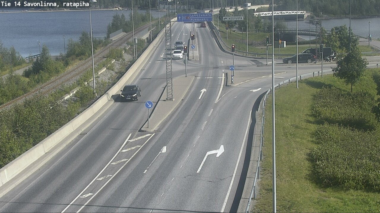 Kelikamerat Kuva Tie 14 Savonlinna, Ratapiha, Savonlinna, Etelä-Savo