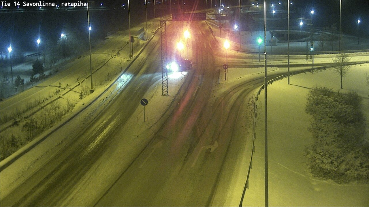 Kelikamerat Kuva Tie 14 Savonlinna, Ratapiha, Savonlinna, Etelä-Savo