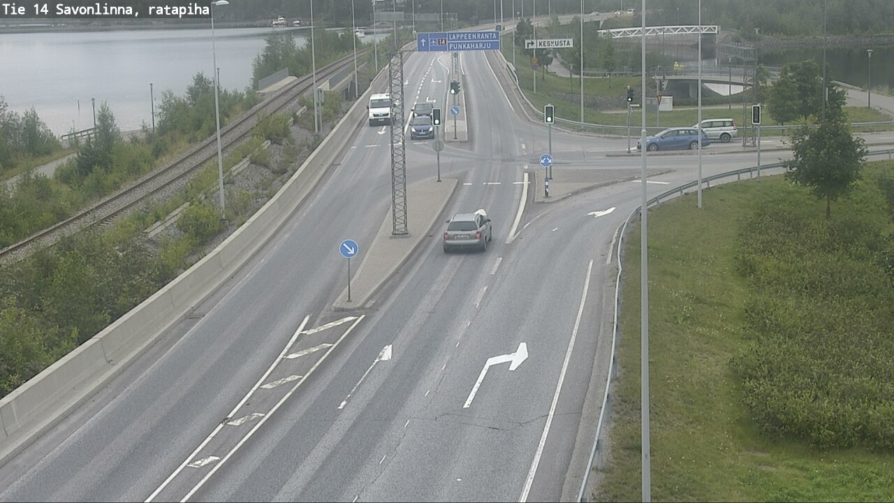 Weather Camera Image Road 14 Savonlinna, Ratapiha, Savonlinna, Etelä-Savo
