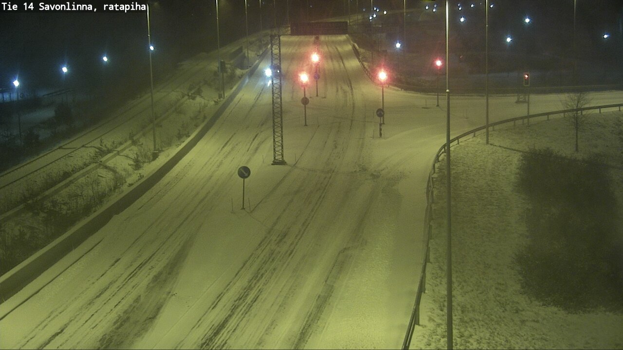 Kelikamerat Kuva Tie 14 Savonlinna, Ratapiha, Savonlinna, Etelä-Savo