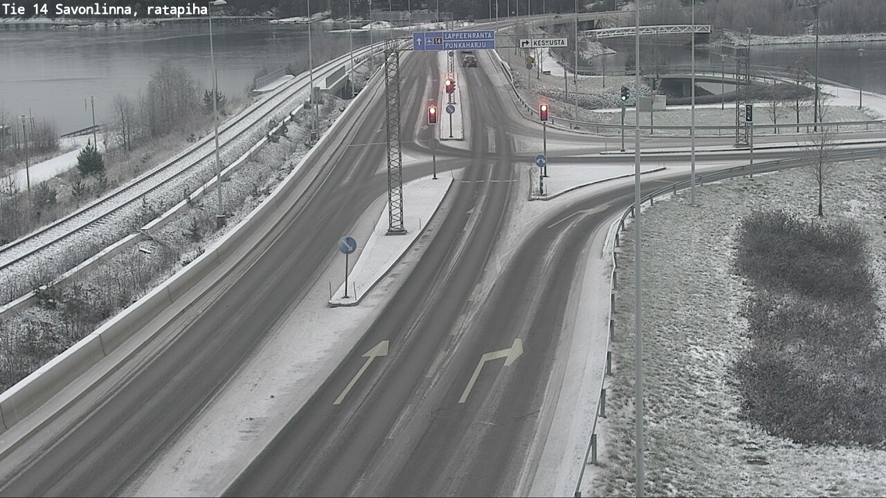 Kelikamerat Kuva Tie 14 Savonlinna, Ratapiha, Savonlinna, Etelä-Savo