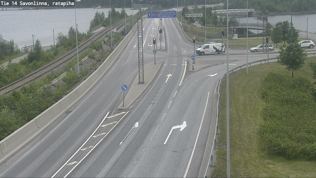 Kelikamerat Kuva Tie 14 Savonlinna, Ratapiha, Savonlinna, Etelä-Savo