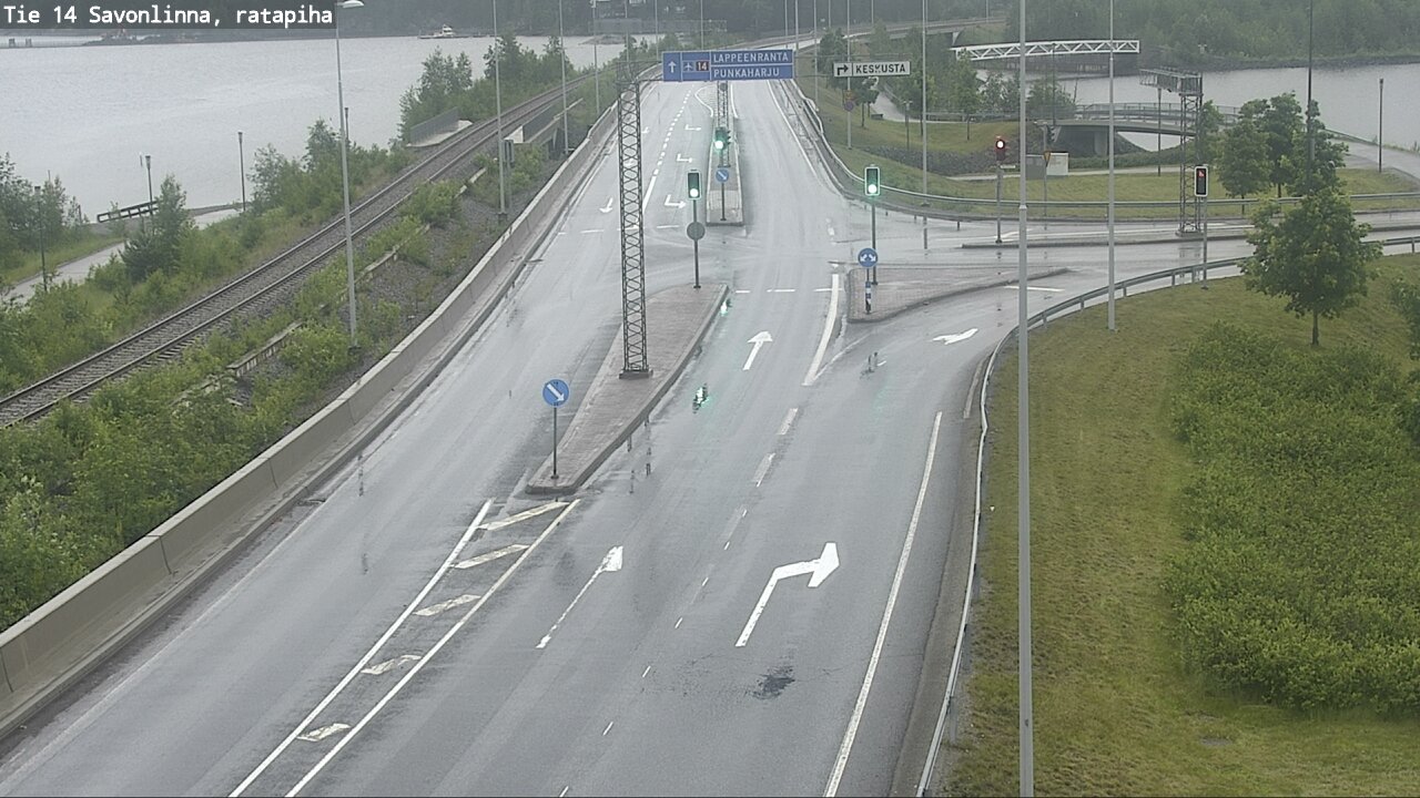 Kelikamerat Kuva Tie 14 Savonlinna, Ratapiha, Savonlinna, Etelä-Savo