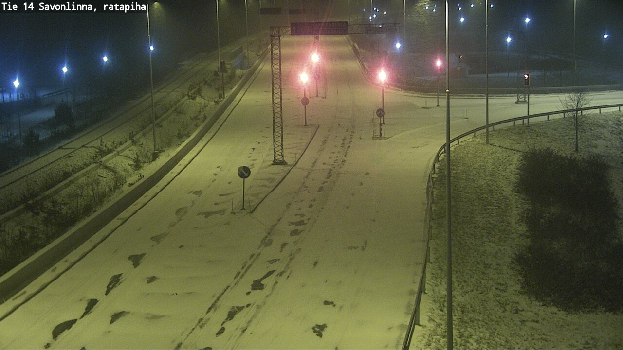 Kelikamerat Kuva Tie 14 Savonlinna, Ratapiha, Savonlinna, Etelä-Savo