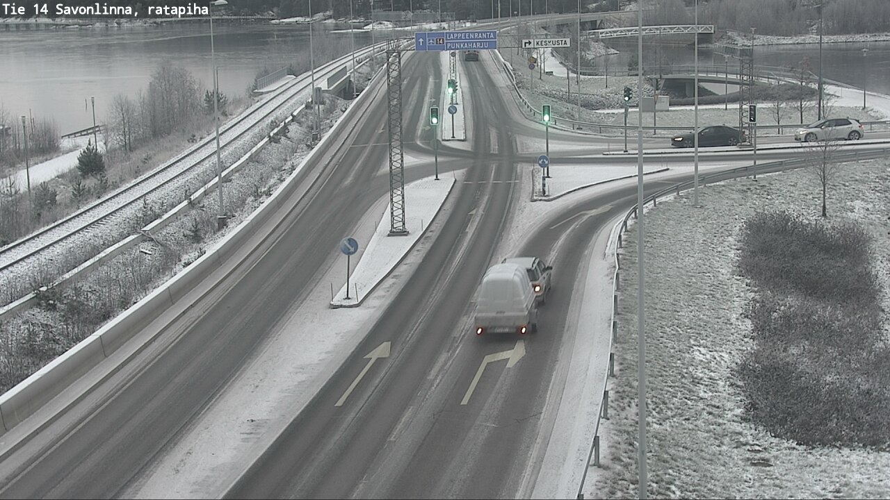 Kelikamerat Kuva Tie 14 Savonlinna, Ratapiha, Savonlinna, Etelä-Savo