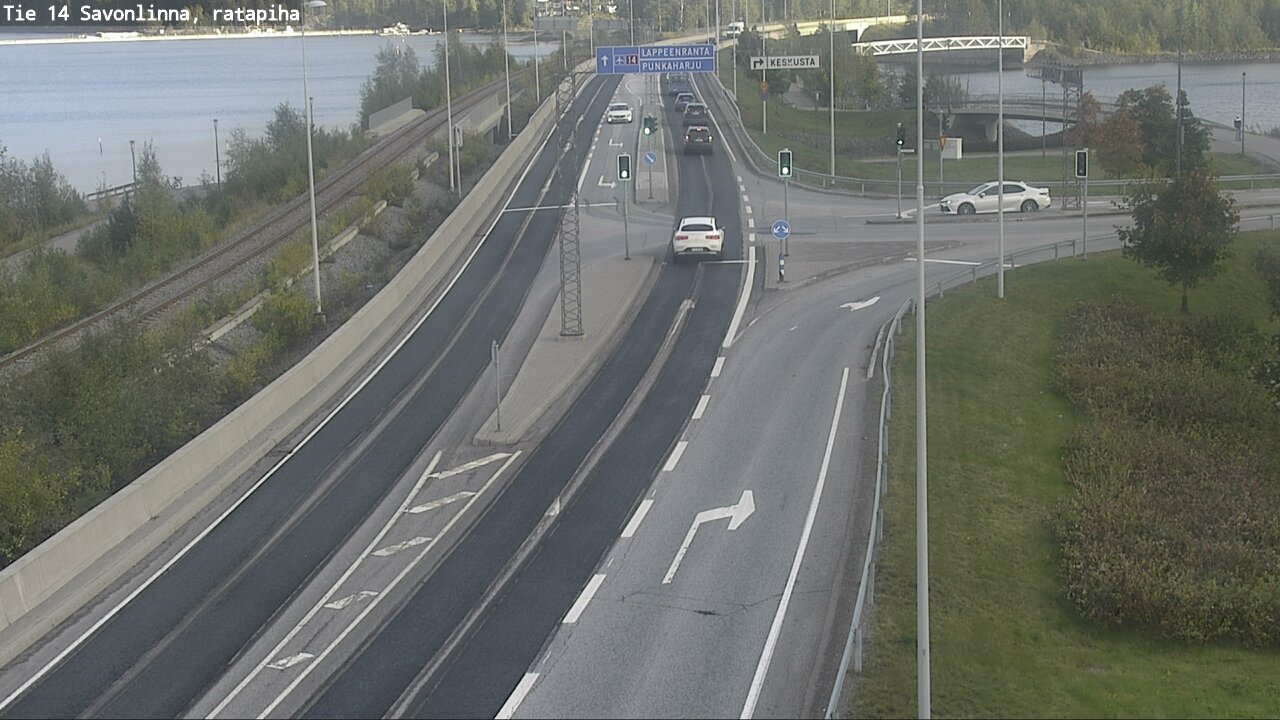 Kelikamerat Kuva Tie 14 Savonlinna, Ratapiha, Savonlinna, Etelä-Savo