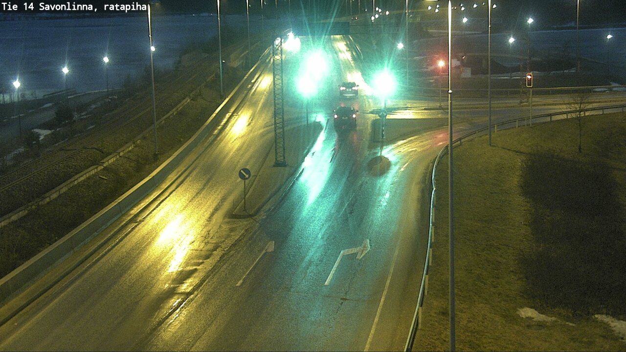 Kelikamerat Kuva Tie 14 Savonlinna, Ratapiha, Savonlinna, Etelä-Savo