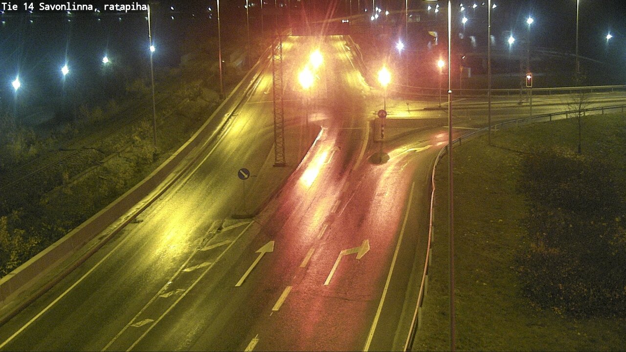 Kelikamerat Kuva Tie 14 Savonlinna, Ratapiha, Savonlinna, Etelä-Savo