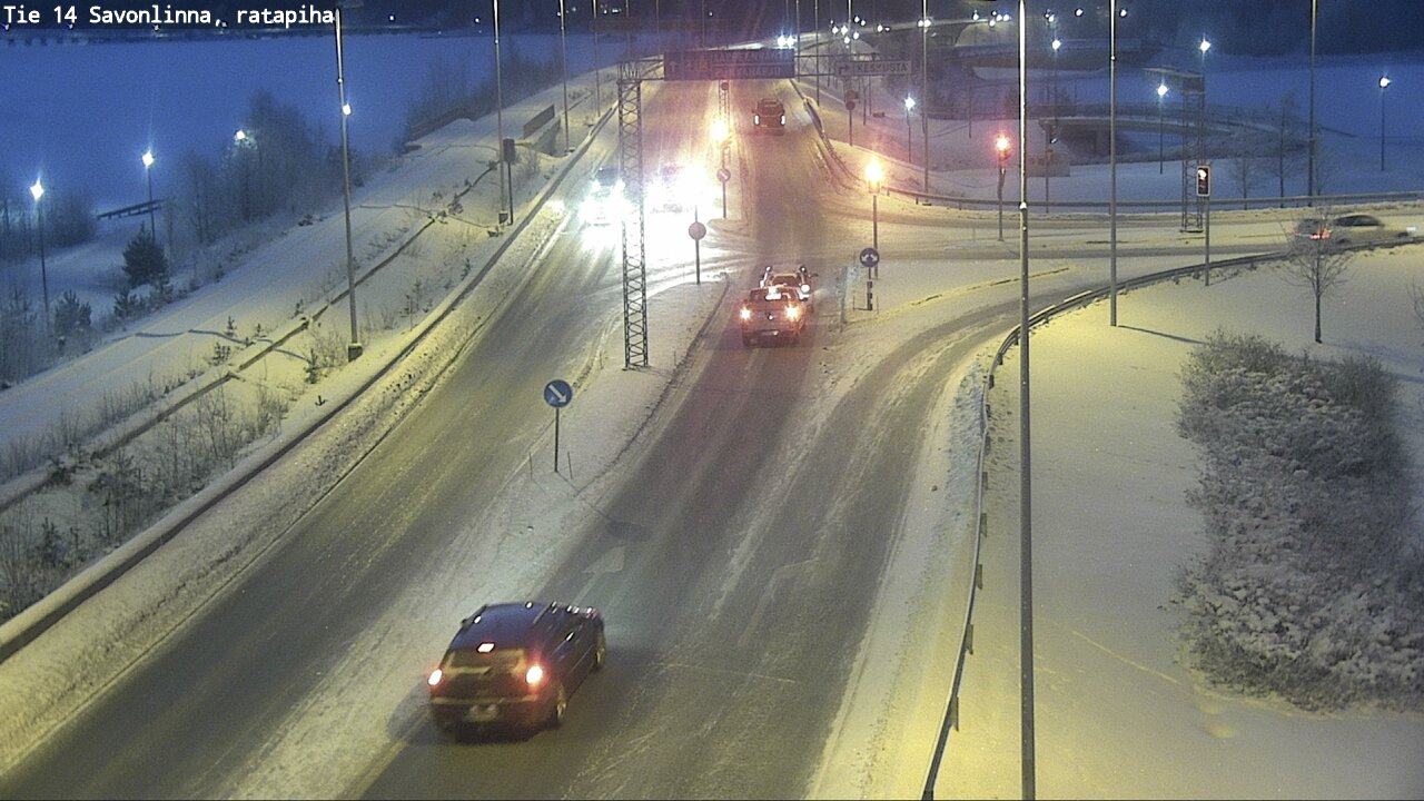 Kelikamerat Kuva Tie 14 Savonlinna, Ratapiha, Savonlinna, Etelä-Savo