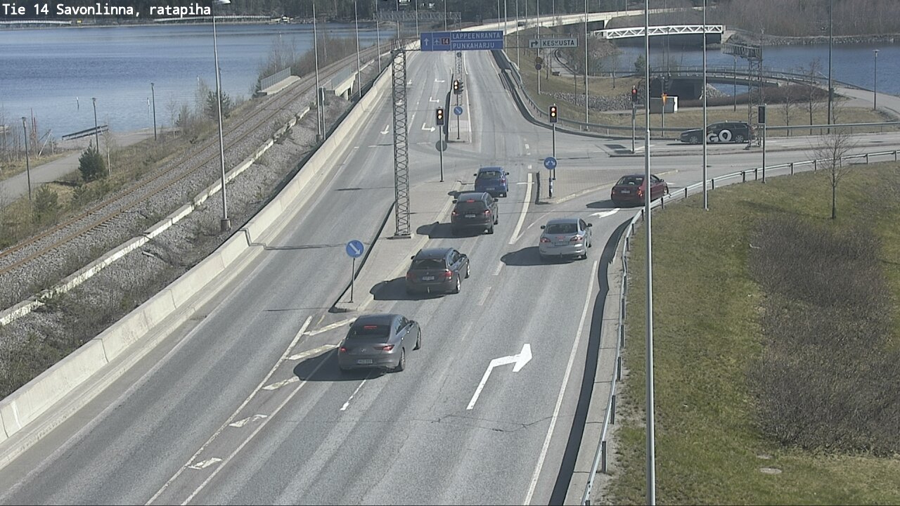 Kelikamerat Kuva Tie 14 Savonlinna, Ratapiha, Savonlinna, Etelä-Savo