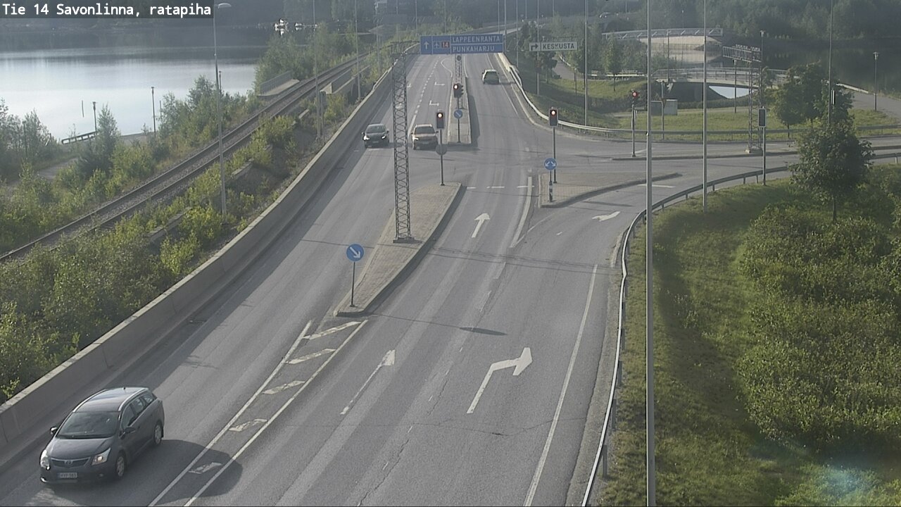 Weather Camera Image Road 14 Savonlinna, Ratapiha, Savonlinna, Etelä-Savo