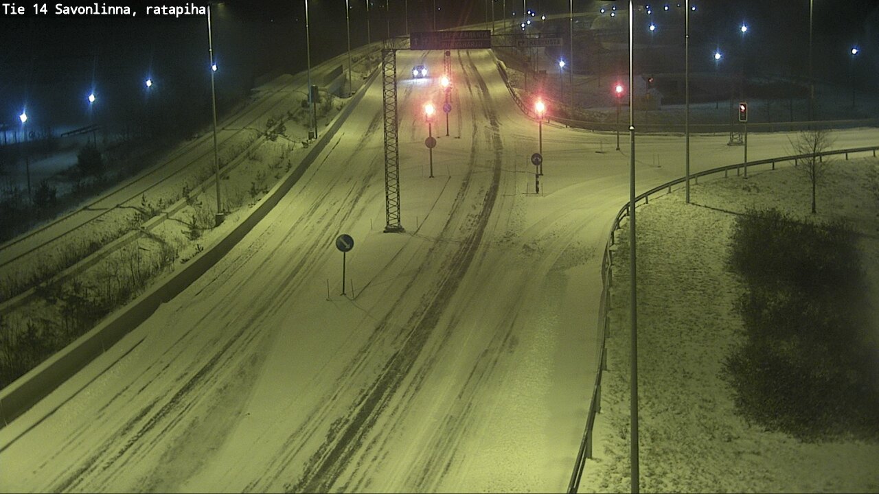 Kelikamerat Kuva Tie 14 Savonlinna, Ratapiha, Savonlinna, Etelä-Savo