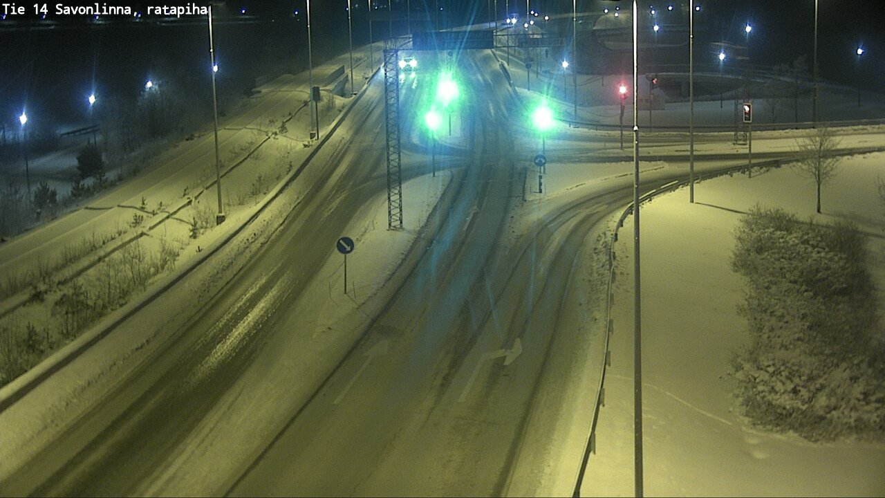 Kelikamerat Kuva Tie 14 Savonlinna, Ratapiha, Savonlinna, Etelä-Savo