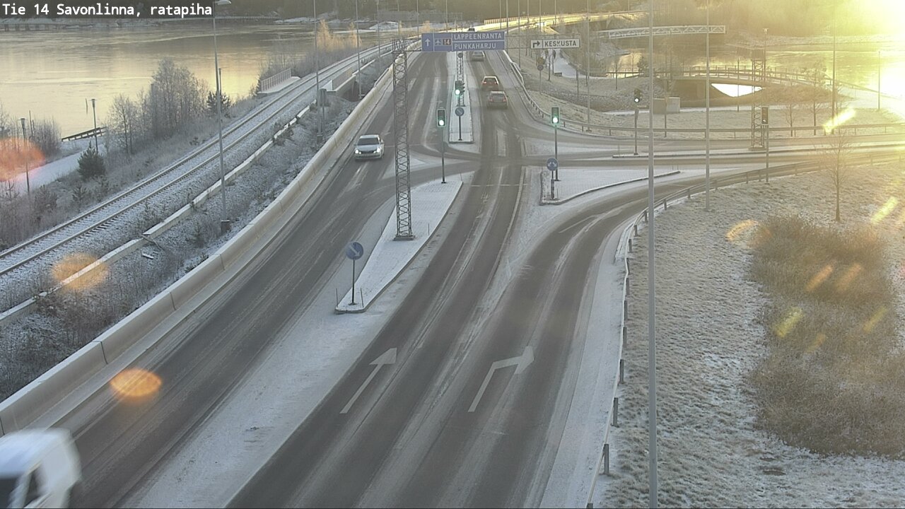 Kelikamerat Kuva Tie 14 Savonlinna, Ratapiha, Savonlinna, Etelä-Savo