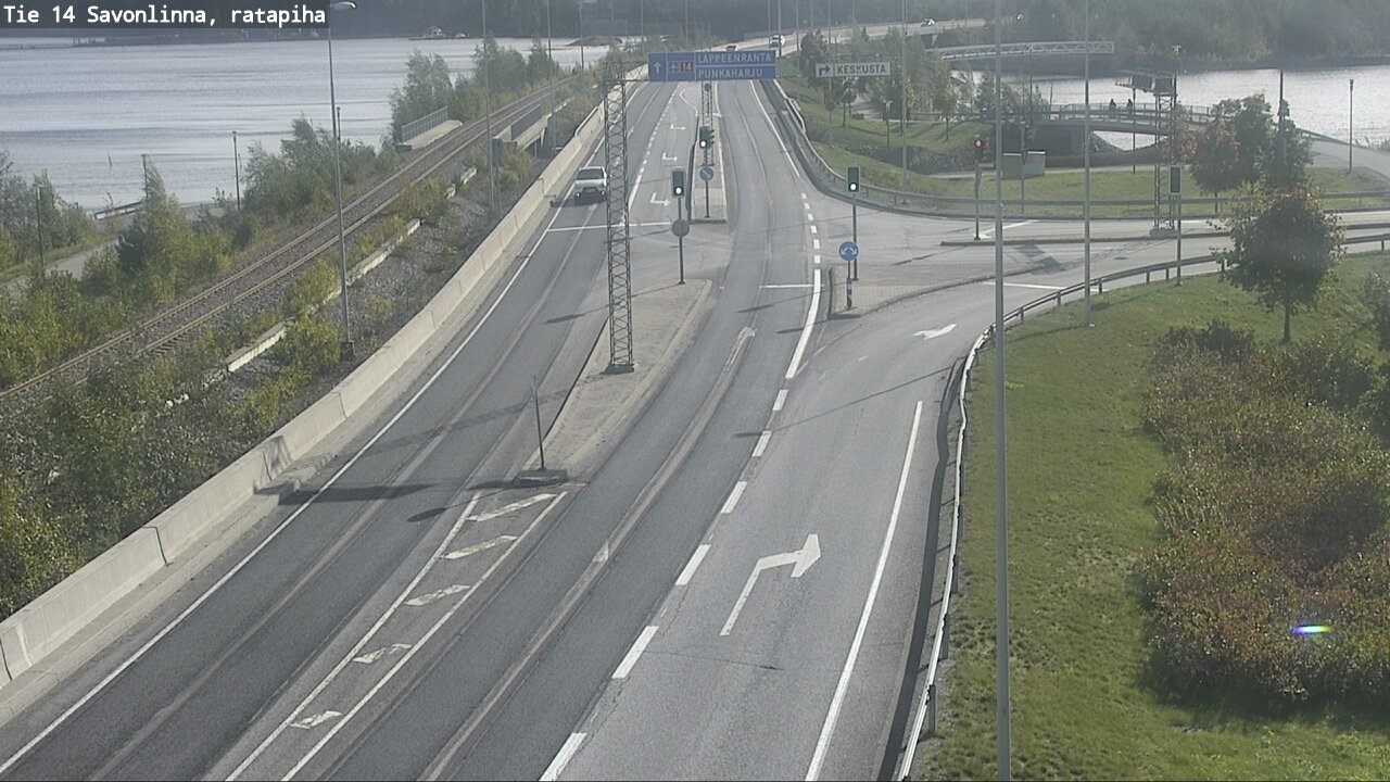 Weather Camera Image Road 14 Savonlinna, Ratapiha, Savonlinna, Etelä-Savo