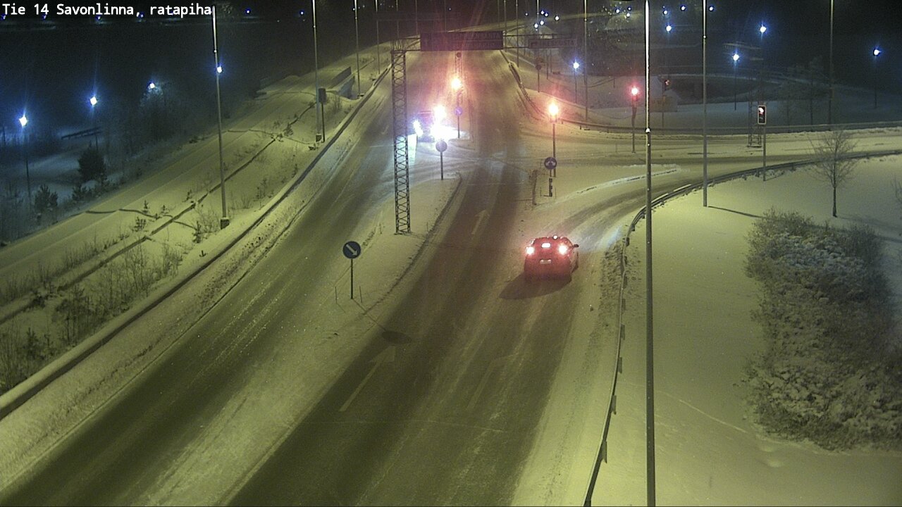 Kelikamerat Kuva Tie 14 Savonlinna, Ratapiha, Savonlinna, Etelä-Savo