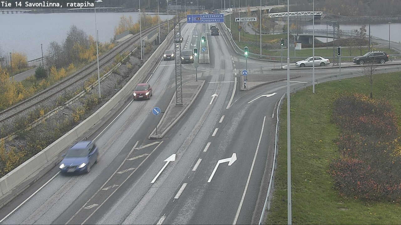 Kelikamerat Kuva Tie 14 Savonlinna, Ratapiha, Savonlinna, Etelä-Savo