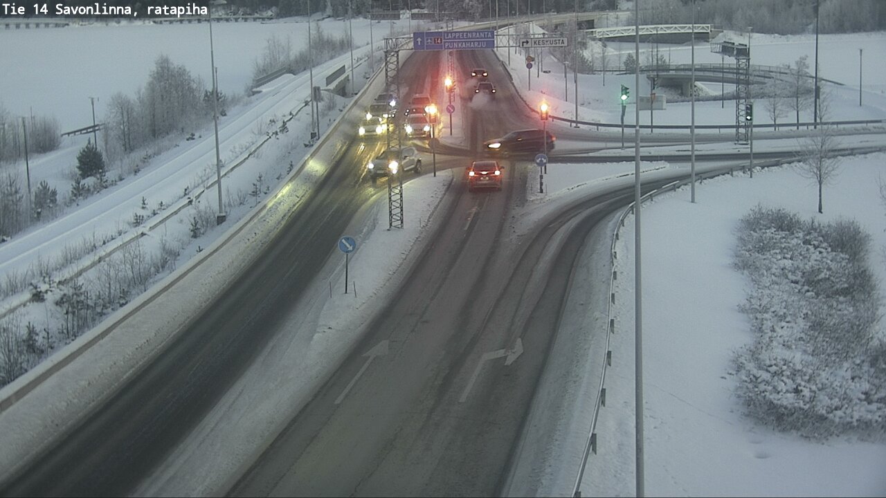 Kelikamerat Kuva Tie 14 Savonlinna, Ratapiha, Savonlinna, Etelä-Savo