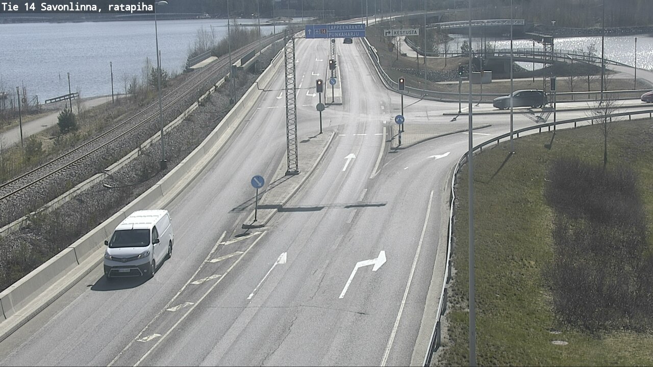 Kelikamerat Kuva Tie 14 Savonlinna, Ratapiha, Savonlinna, Etelä-Savo