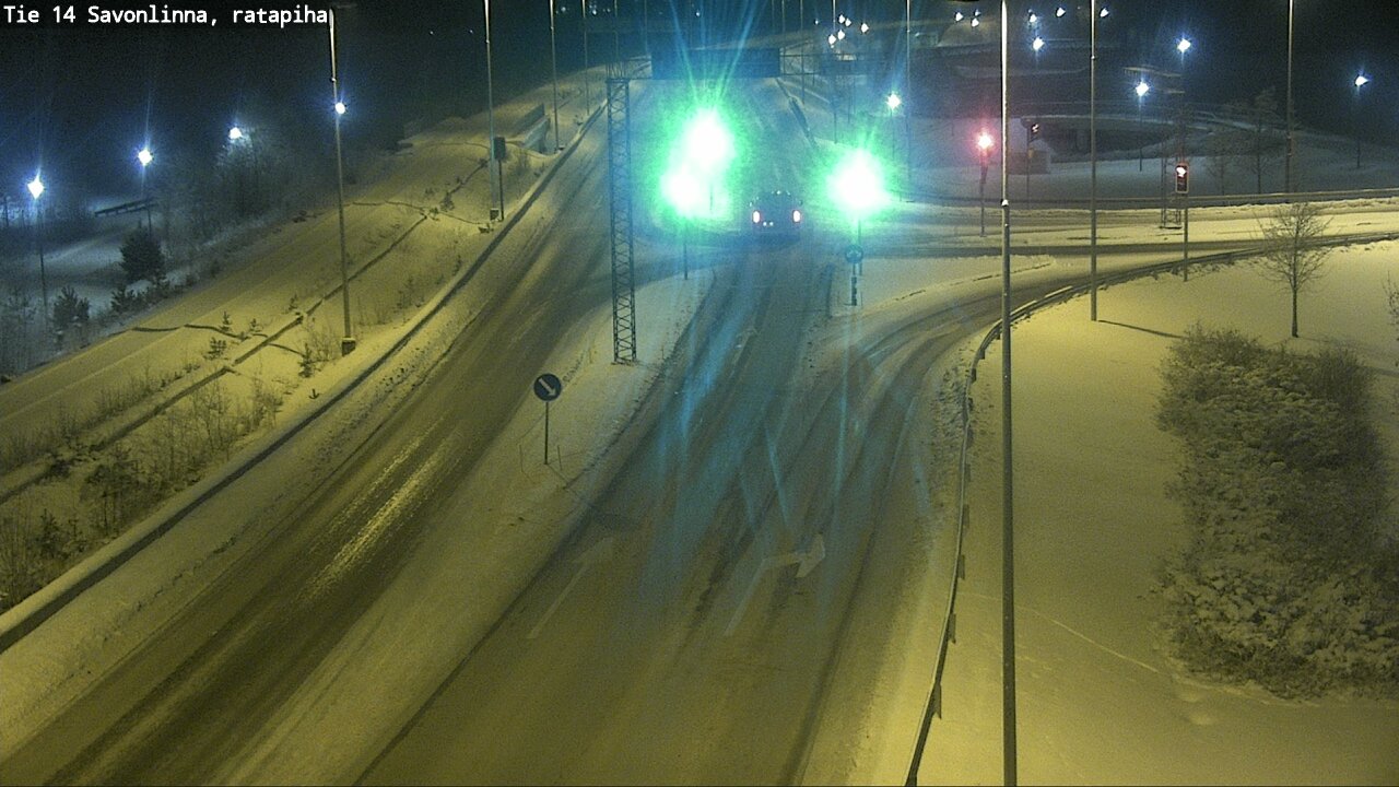 Kelikamerat Kuva Tie 14 Savonlinna, Ratapiha, Savonlinna, Etelä-Savo