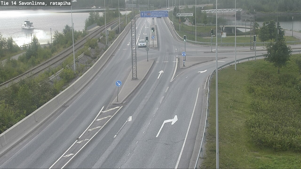 Weather Camera Image Road 14 Savonlinna, Ratapiha, Savonlinna, Etelä-Savo