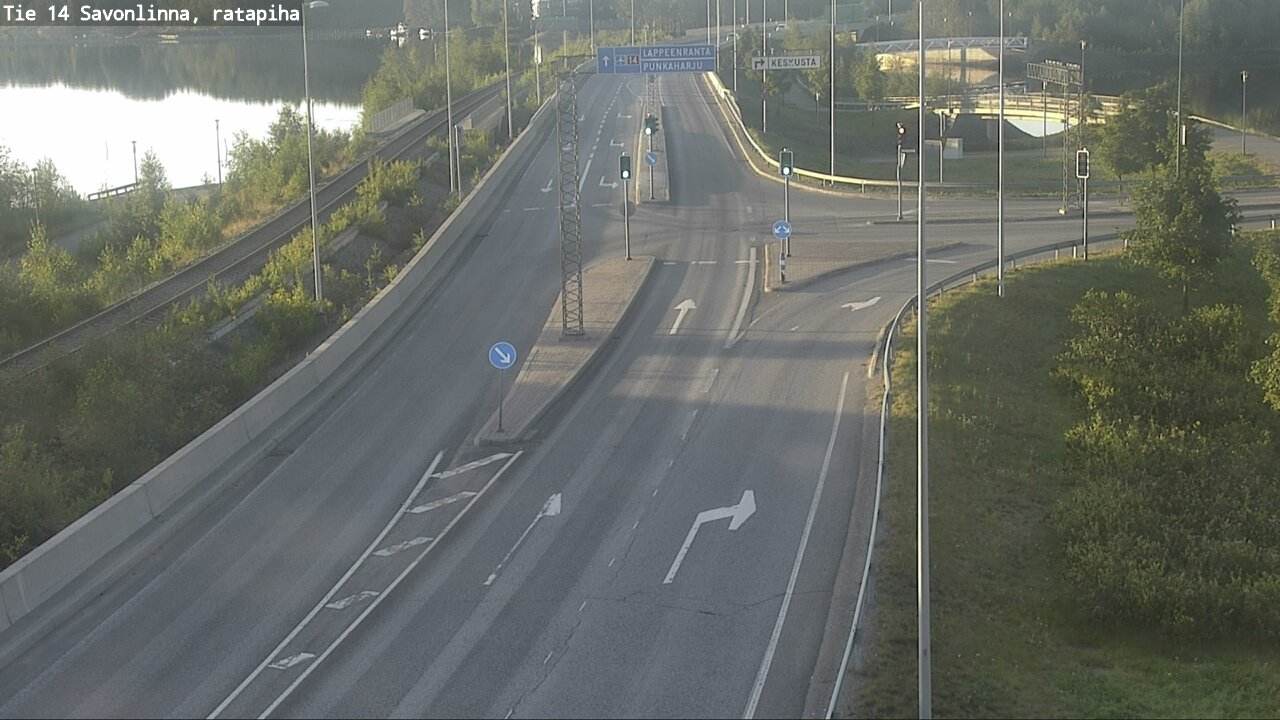 Weather Camera Image Road 14 Savonlinna, Ratapiha, Savonlinna, Etelä-Savo
