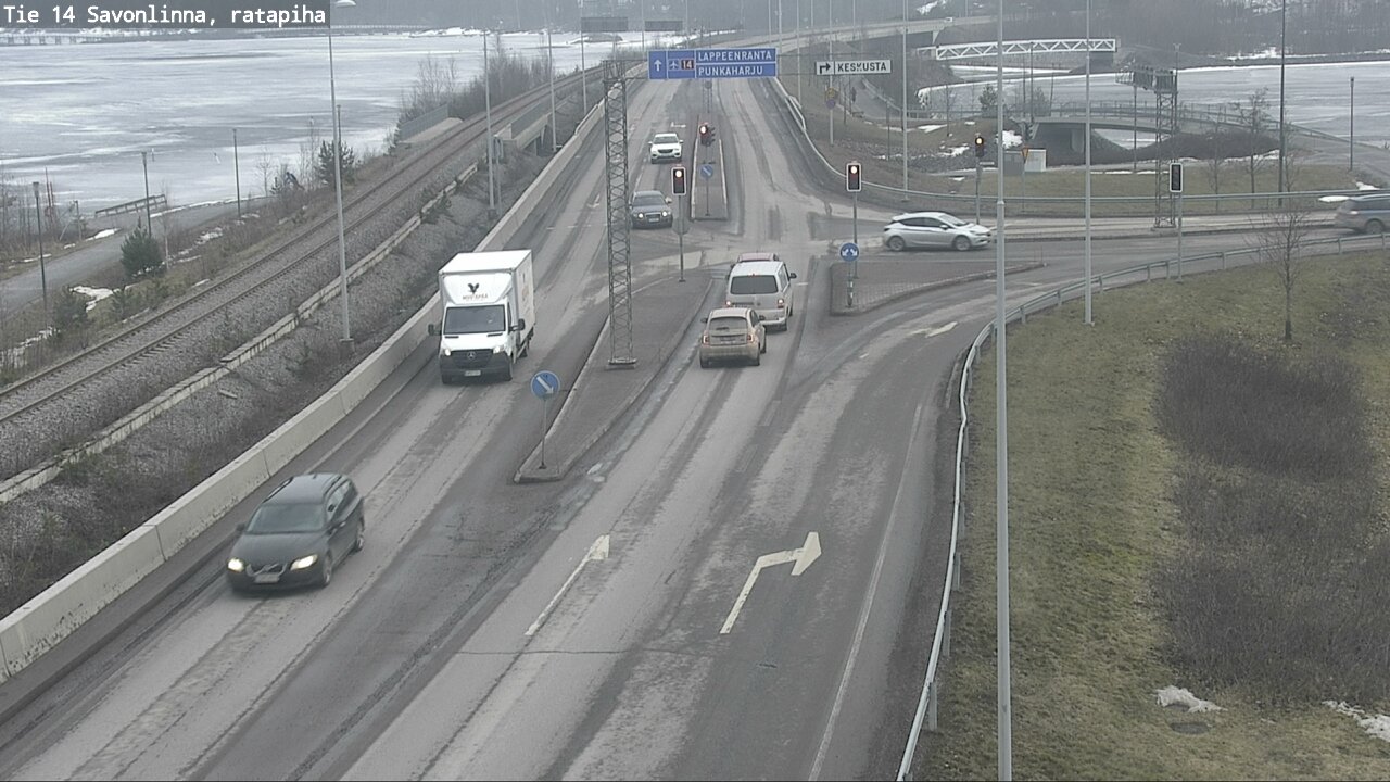 Weather Camera Image Road 14 Savonlinna, Ratapiha, Savonlinna, Etelä-Savo