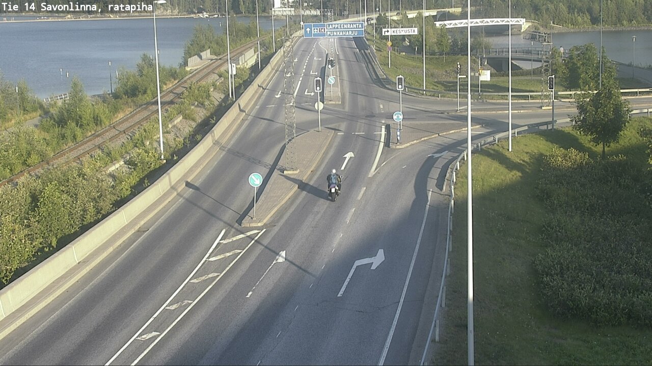 Kelikamerat Kuva Tie 14 Savonlinna, Ratapiha, Savonlinna, Etelä-Savo