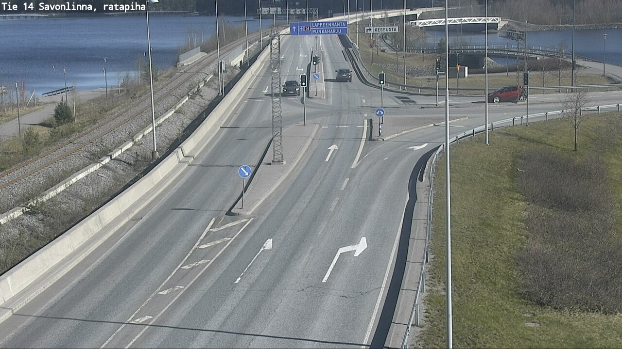 Kelikamerat Kuva Tie 14 Savonlinna, Ratapiha, Savonlinna, Etelä-Savo