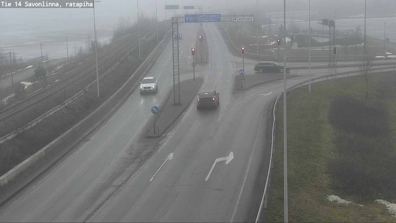 Kelikamerat Kuva Tie 14 Savonlinna, Ratapiha, Savonlinna, Etelä-Savo