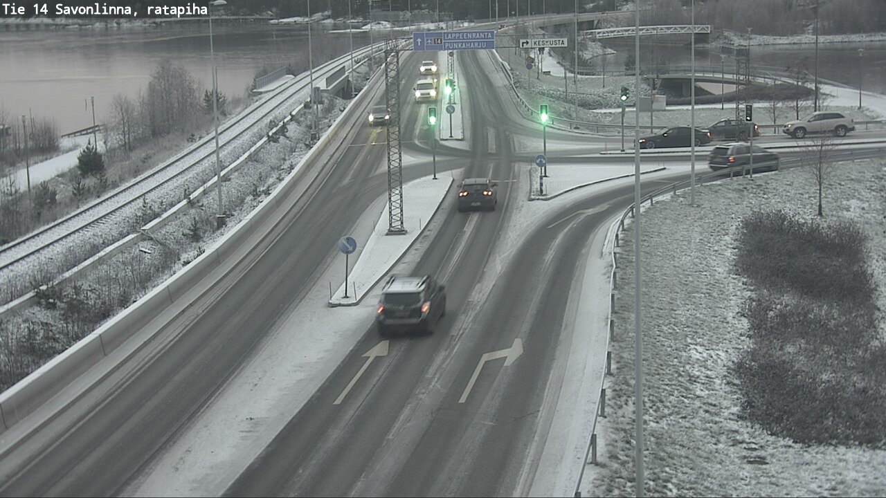 Kelikamerat Kuva Tie 14 Savonlinna, Ratapiha, Savonlinna, Etelä-Savo