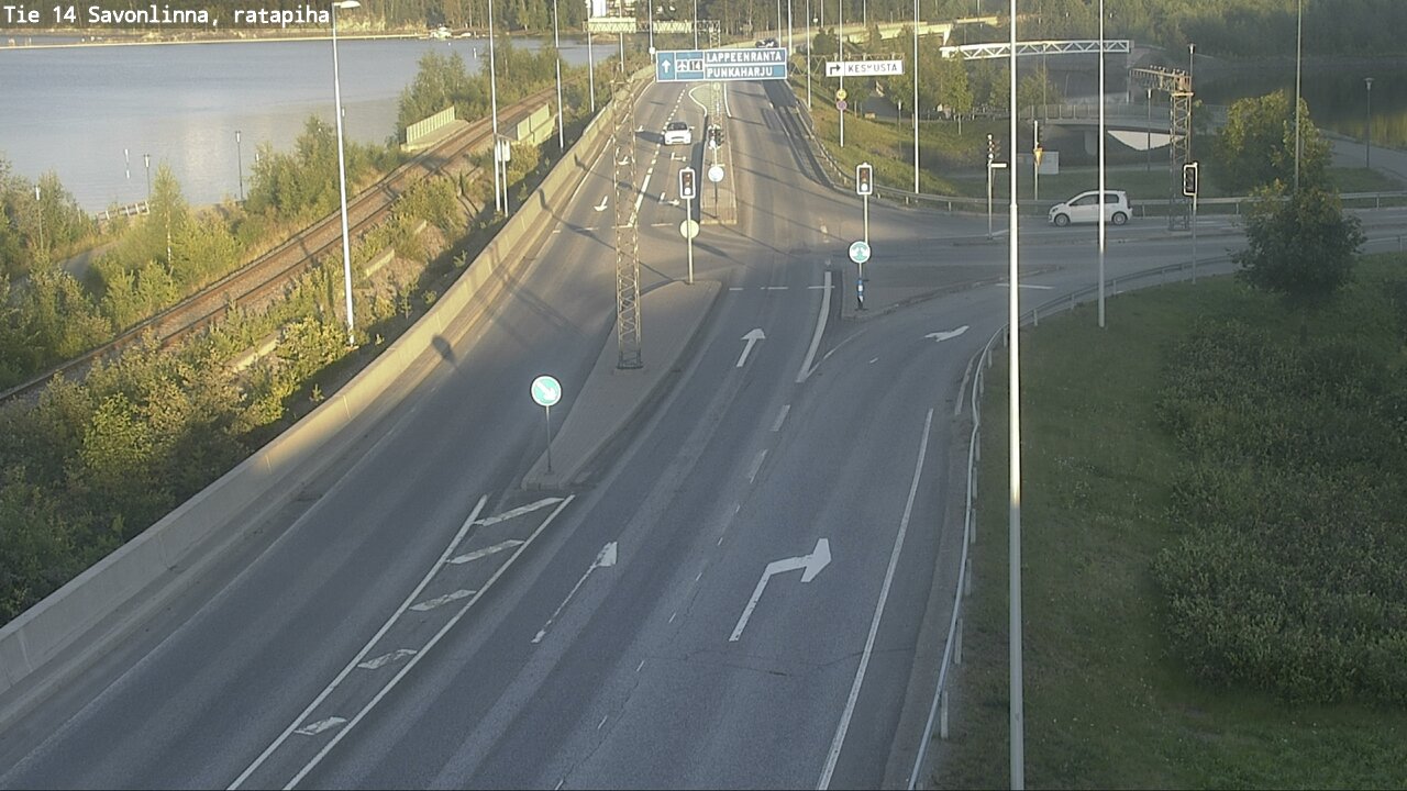 Kelikamerat Kuva Tie 14 Savonlinna, Ratapiha, Savonlinna, Etelä-Savo