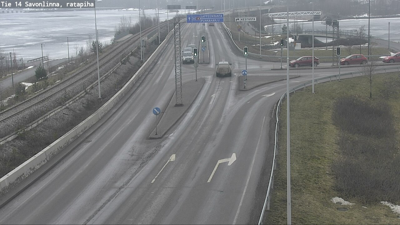 Weather Camera Image Road 14 Savonlinna, Ratapiha, Savonlinna, Etelä-Savo