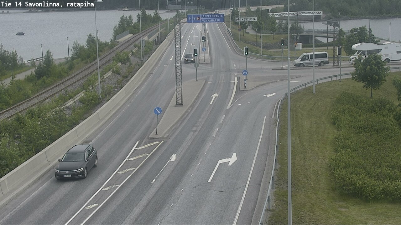 Kelikamerat Kuva Tie 14 Savonlinna, Ratapiha, Savonlinna, Etelä-Savo