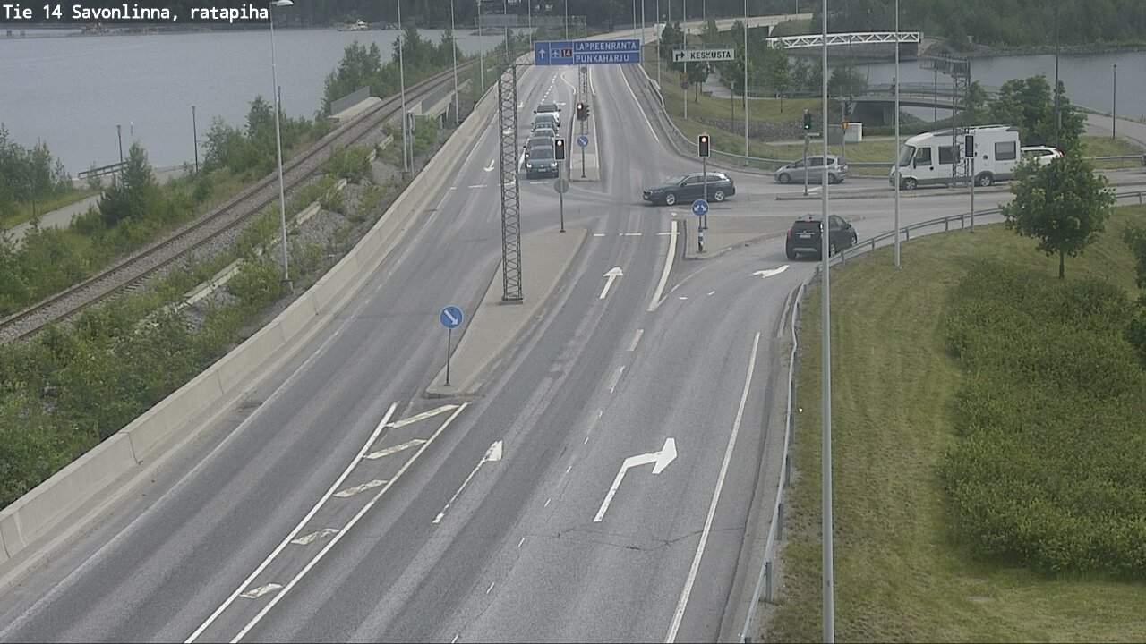 Kelikamerat Kuva Tie 14 Savonlinna, Ratapiha, Savonlinna, Etelä-Savo