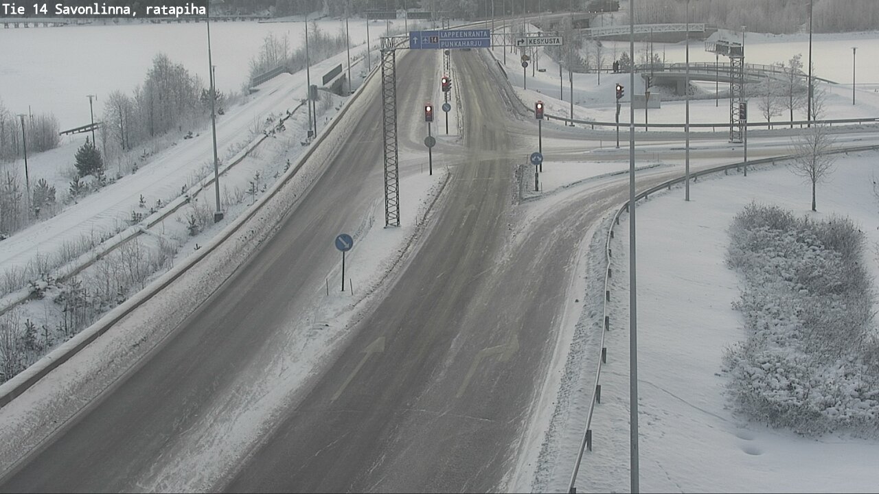 Weather Camera Image Road 14 Savonlinna, Ratapiha, Savonlinna, Etelä-Savo