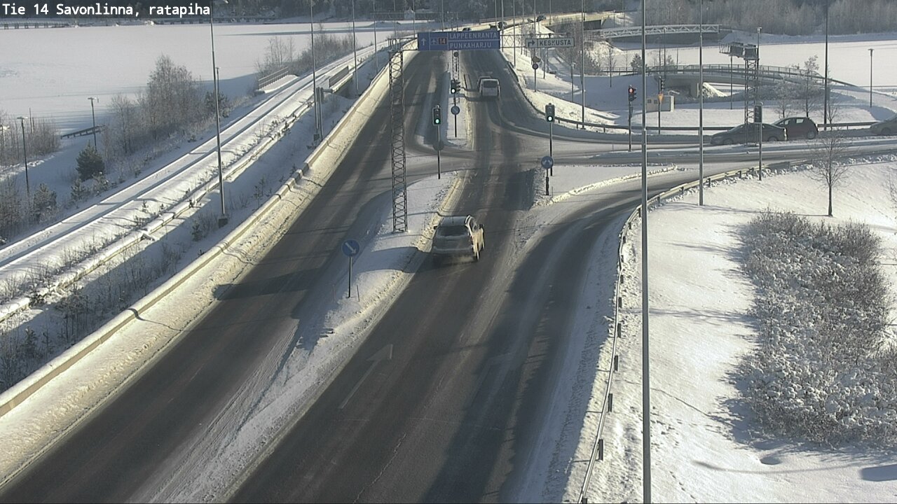 Weather Camera Image Road 14 Savonlinna, Ratapiha, Savonlinna, Etelä-Savo