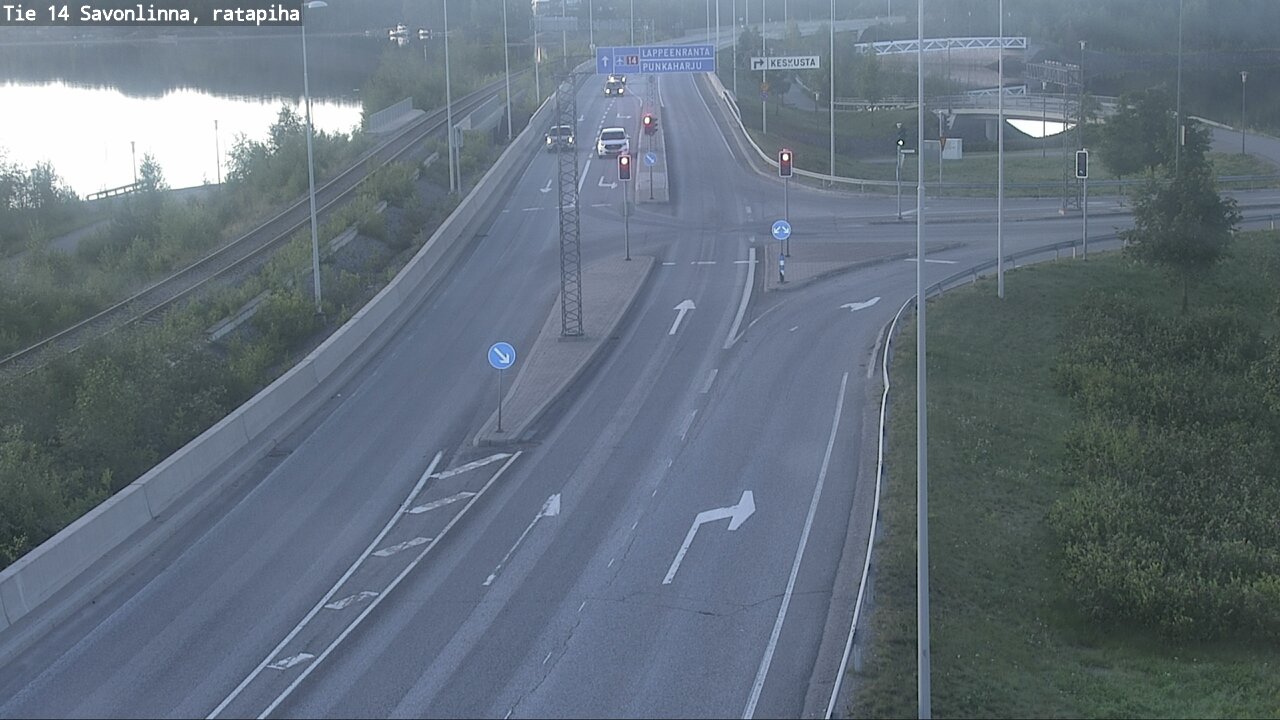 Weather Camera Image Road 14 Savonlinna, Ratapiha, Savonlinna, Etelä-Savo