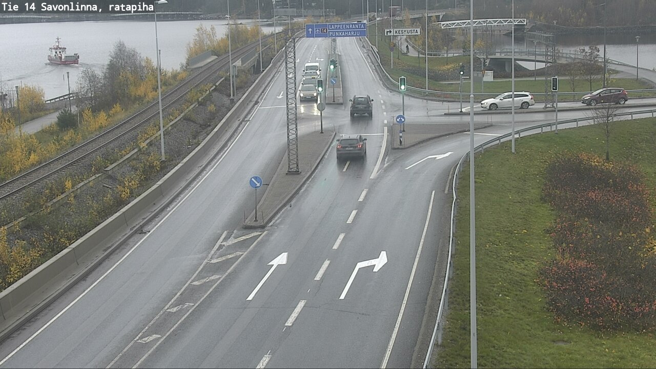 Kelikamerat Kuva Tie 14 Savonlinna, Ratapiha, Savonlinna, Etelä-Savo