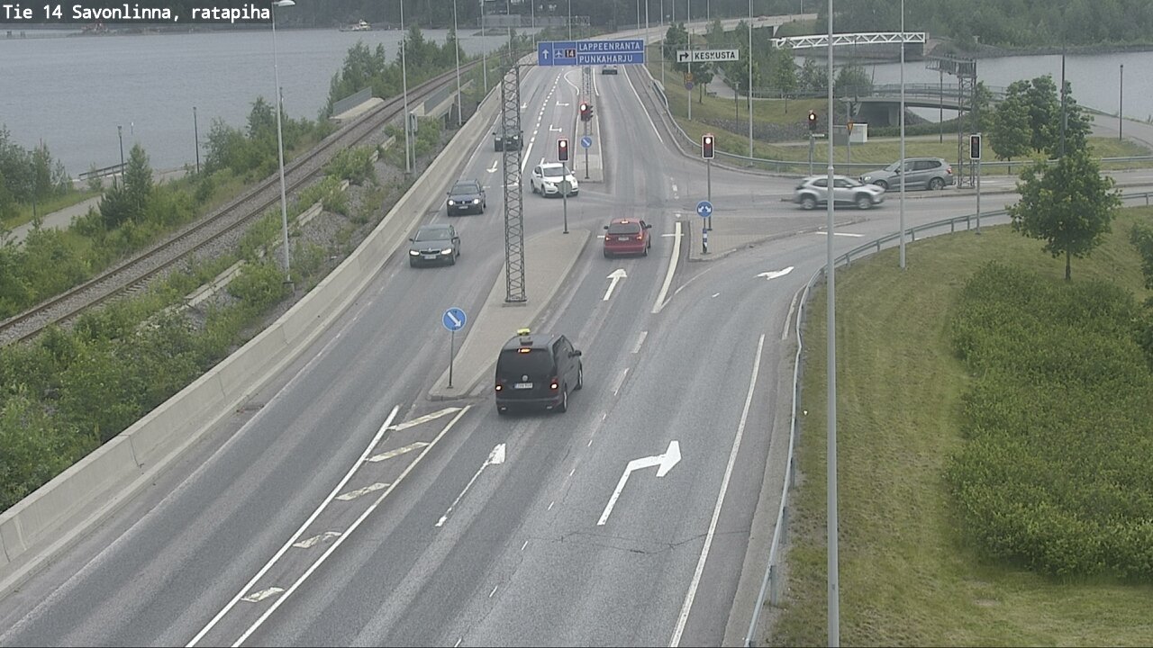 Kelikamerat Kuva Tie 14 Savonlinna, Ratapiha, Savonlinna, Etelä-Savo