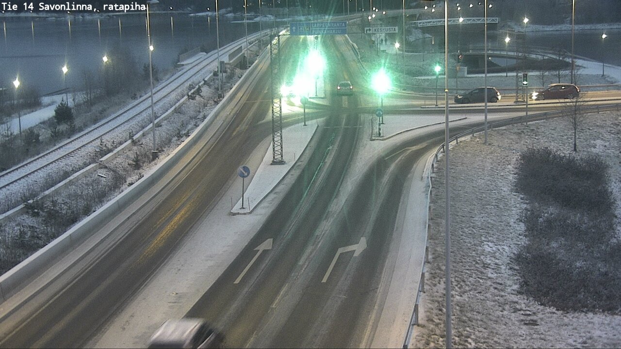 Kelikamerat Kuva Tie 14 Savonlinna, Ratapiha, Savonlinna, Etelä-Savo