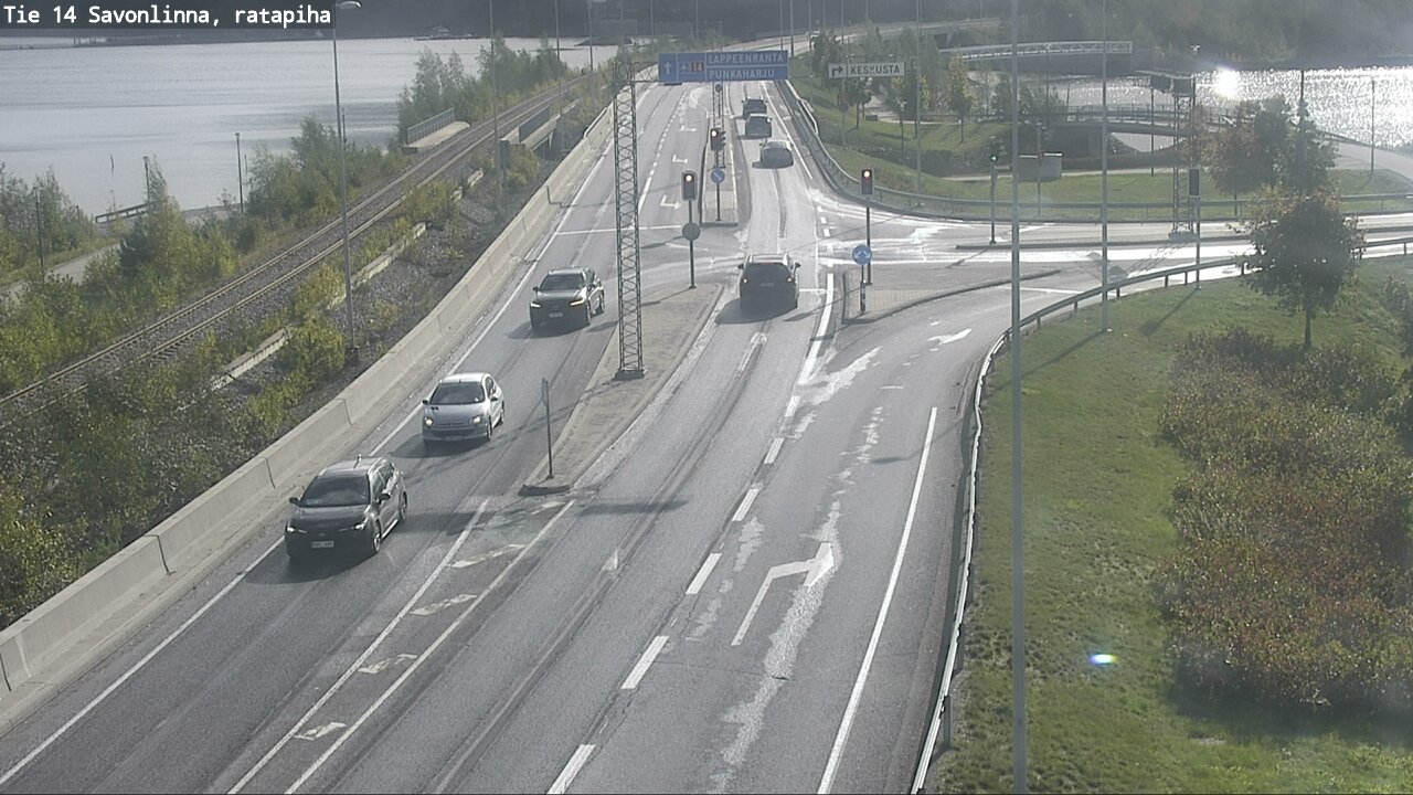 Weather Camera Image Road 14 Savonlinna, Ratapiha, Savonlinna, Etelä-Savo