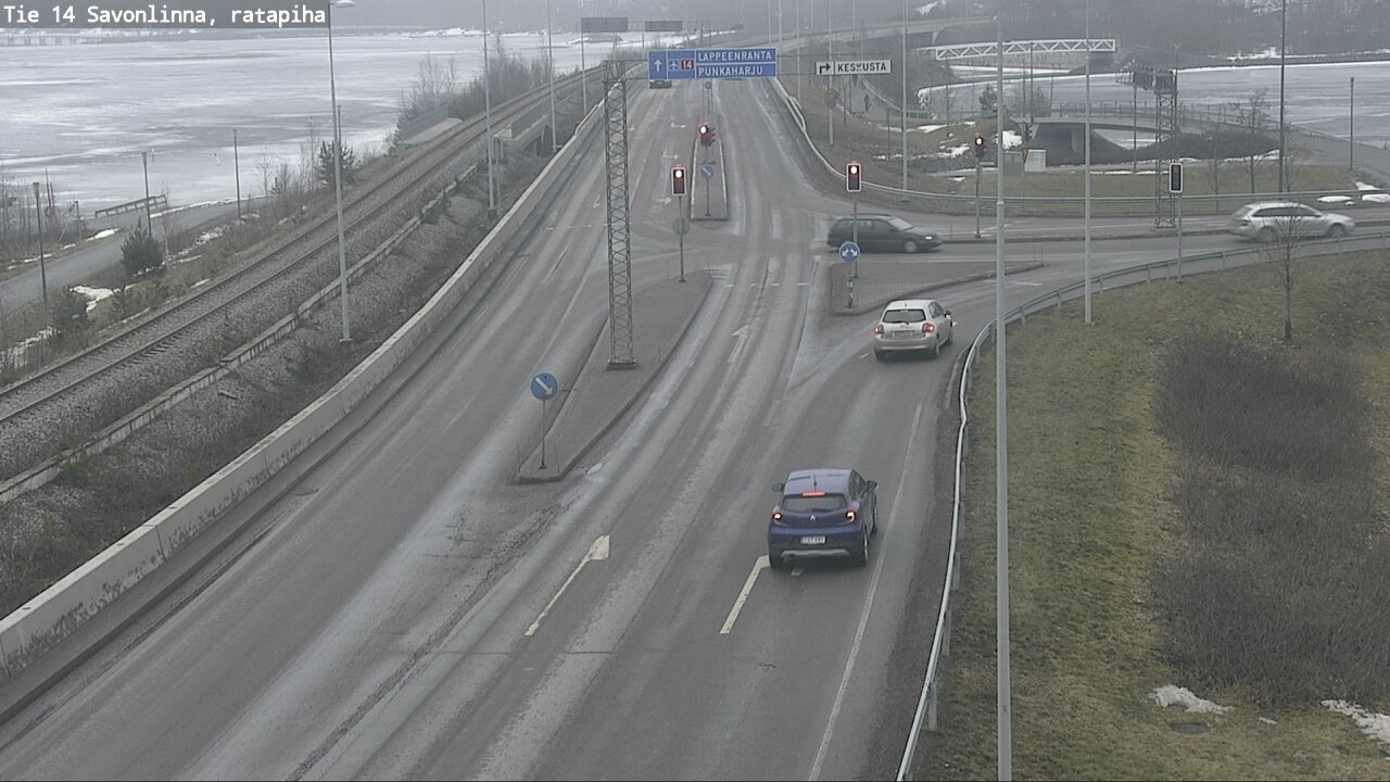 Weather Camera Image Road 14 Savonlinna, Ratapiha, Savonlinna, Etelä-Savo