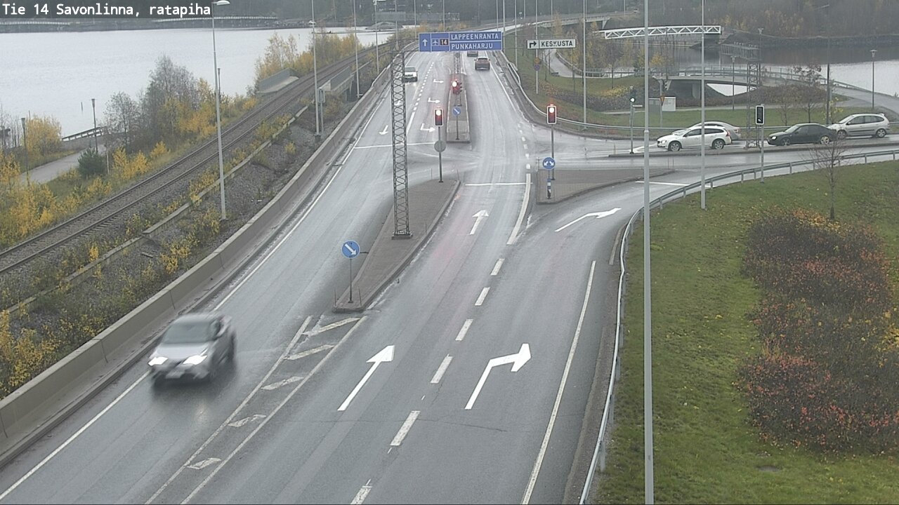 Kelikamerat Kuva Tie 14 Savonlinna, Ratapiha, Savonlinna, Etelä-Savo