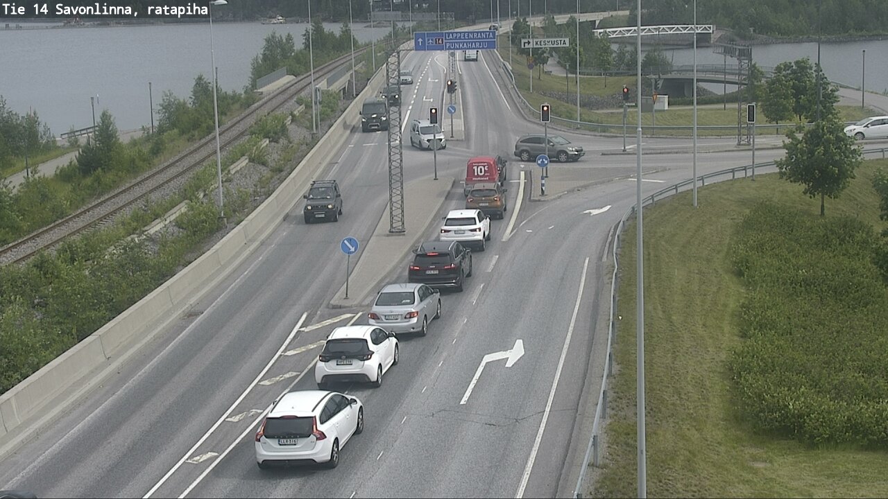 Kelikamerat Kuva Tie 14 Savonlinna, Ratapiha, Savonlinna, Etelä-Savo