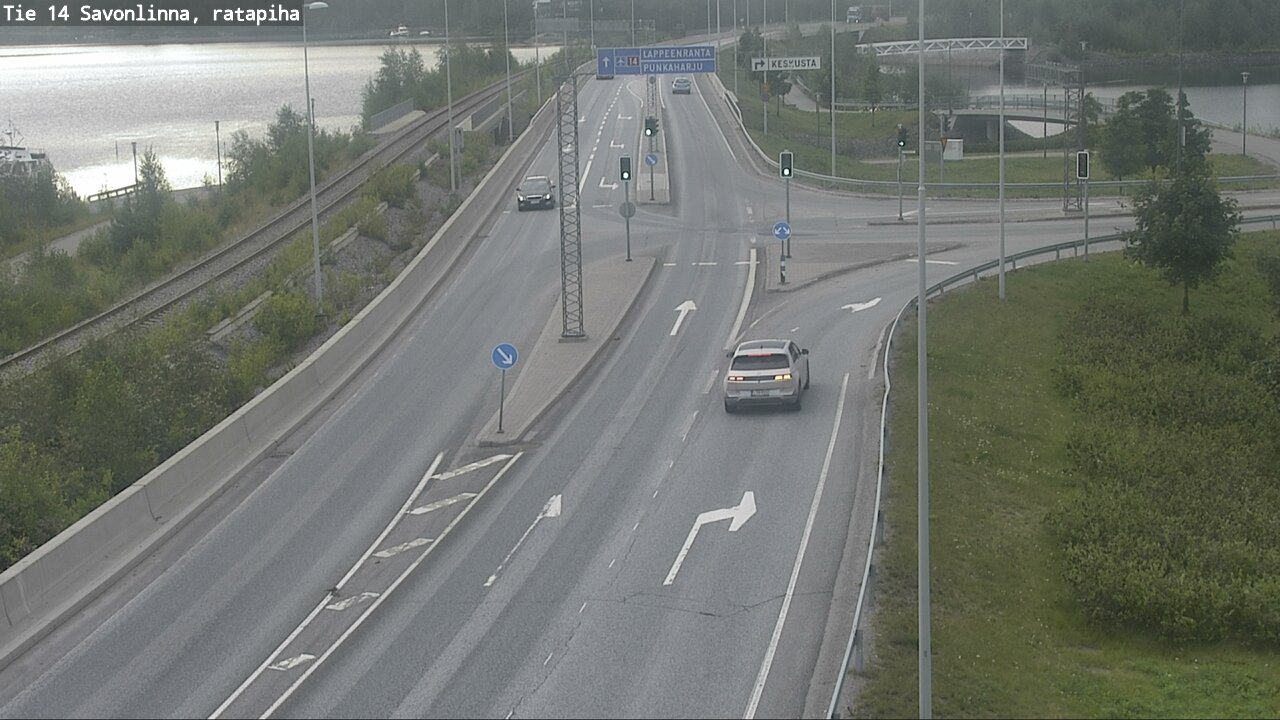 Weather Camera Image Road 14 Savonlinna, Ratapiha, Savonlinna, Etelä-Savo